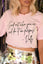 RTS “Find out who you are and do it on purpose” Dolly Quote Tee