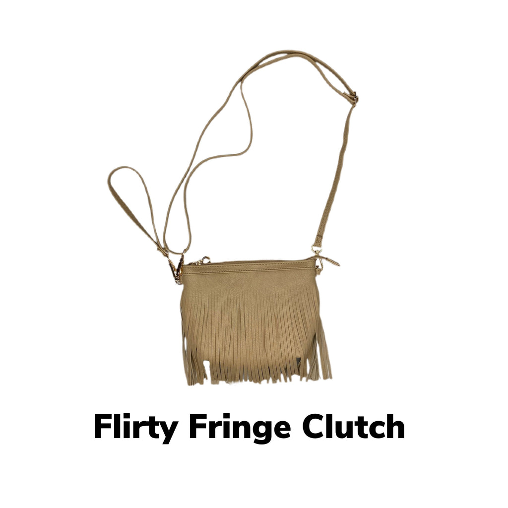 Flirty Fringe Clutch