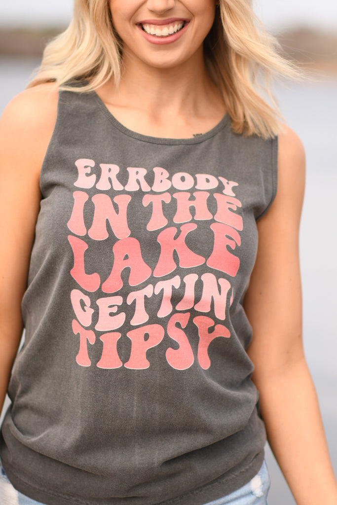 Errbody In The Lake Gettin’ Tipsy Tank